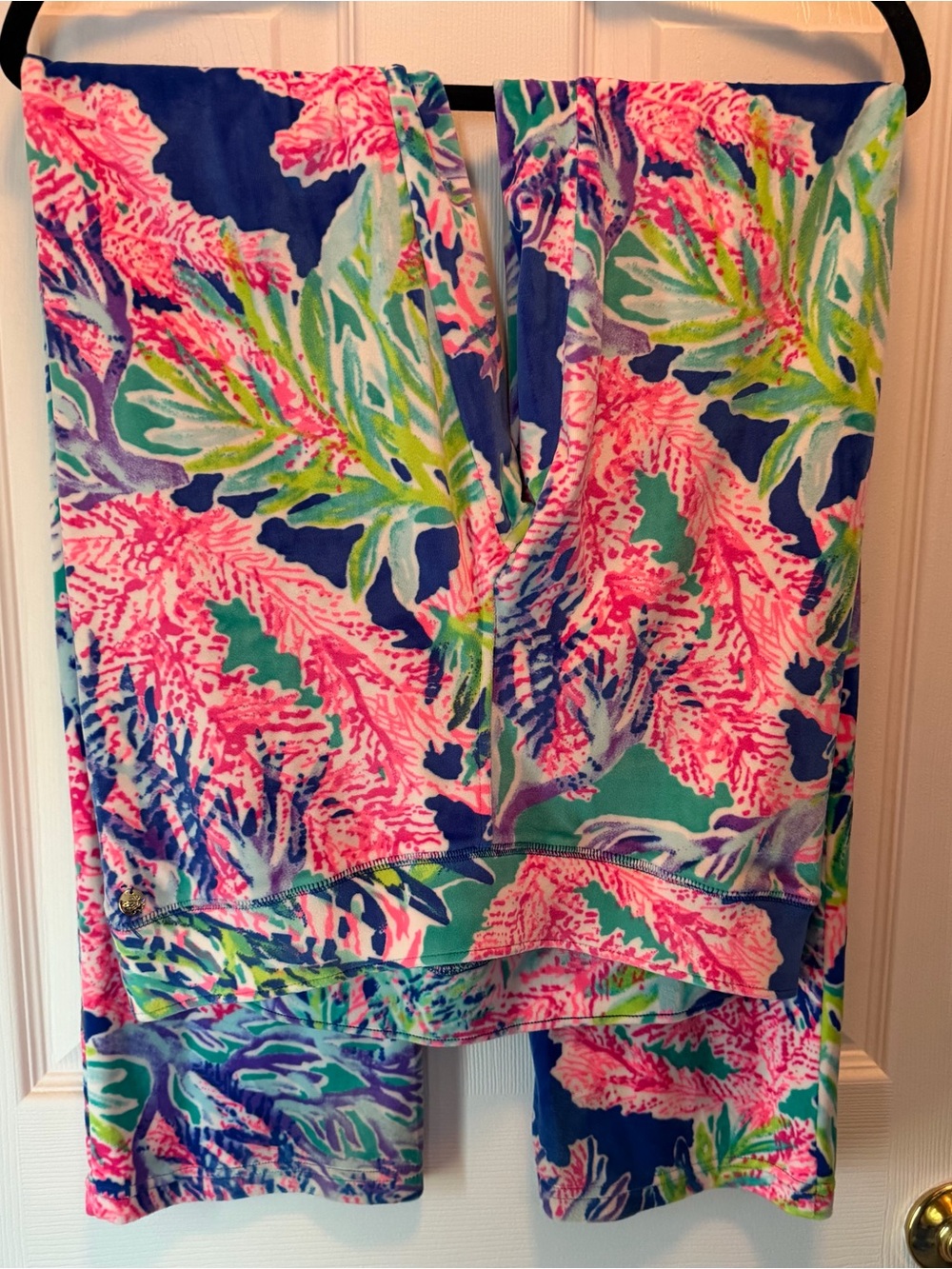 Lilly Pulitzer Larina Velour hoodie and pants - Picture 5 of 6
